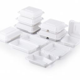 PP Clamshell Food Container | 6x6x2.5″ – 250 Pcs