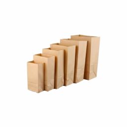 100% Recycled Kraft Paper Bag | 7x5x14″ – 1000 Pcs