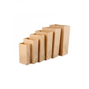 100% Recycled Kraft Paper Bag | 7x5x14″ – 1000 Pcs