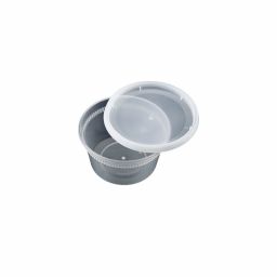 HS-S12 12oz Clear Round Deli Container W/ Lid – 240 Sets